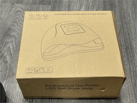 NEW IN BOX PROFESSIONAL GEL POLISHER LED NAIL DRYER LAMP