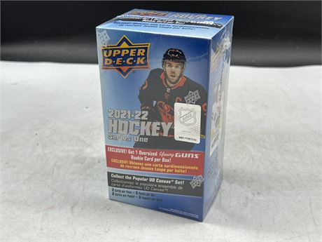 SEALED NHL UPPER DECK SERIES ONE 2021/22 YOUNG GUNS BOX