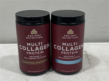 2 NEW ANCIENT NUTRITION COLLAGEN PROTEINS