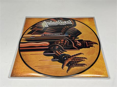 SEALED - JUDAS PRIEST - SCREAMING FOR VENGEANCE PICTURE DISC