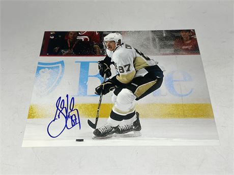 SIDNEY CROSBY SIGNED PICTURE 8”x10”