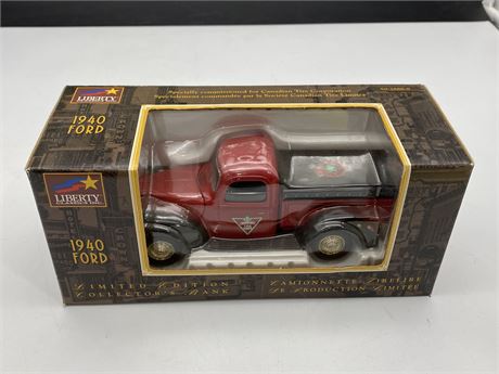 LIMITED EDITION CANADIAN TIRE 1940 DIECAST FORD TRUCK