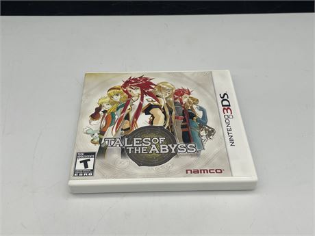 3DS TALES OF THE ABYSS (LIKE NEW)