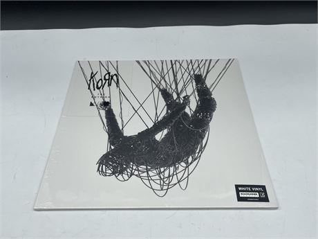 SEALED - KORN - THE NOTHING - WHITE LP