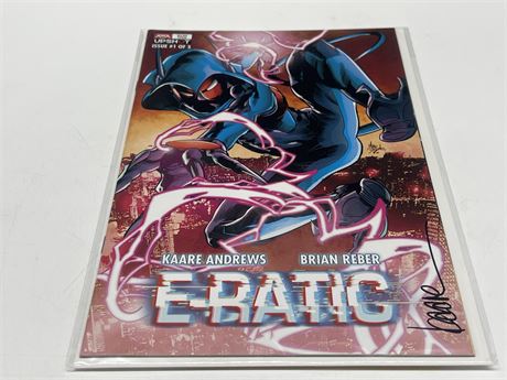 SIGNED - ERATIC #1 W/COA - BY KAARE ANDREWS