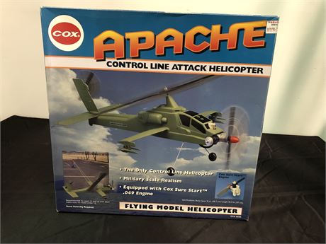 (NEW) APACHE CONTROL HELICOPTER TOY