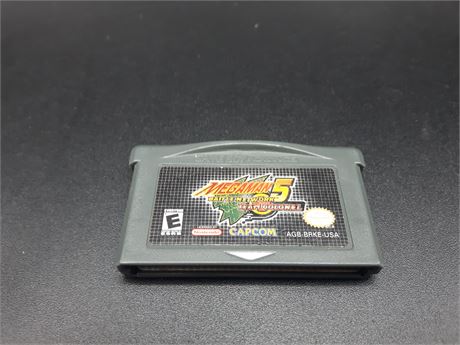 MEGAMAN BATTLE NETWORK 5 - VERY GOOD CONDITION - GBA