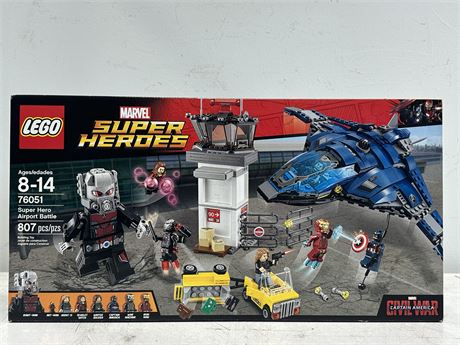 FACTORY SEALED LEGO - MARVEL SUPER HEROES (76051)