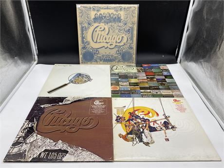 5 CHICAGO RECORDS - VG+