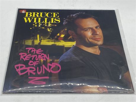 BRUCE WILLIS - THE RETURN OF BRUNO W/OG INNER SLEEVE - EXCELLENT (E)