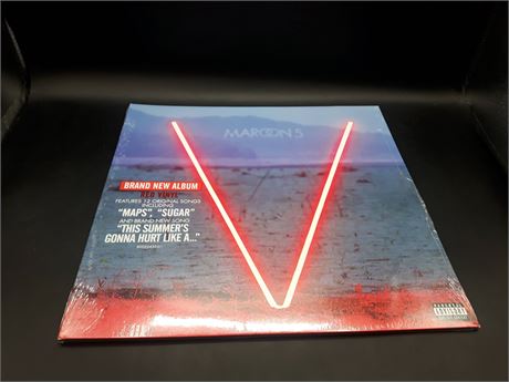 SEALED - MAROON 5 - LIMITED EDITION RED VINYL