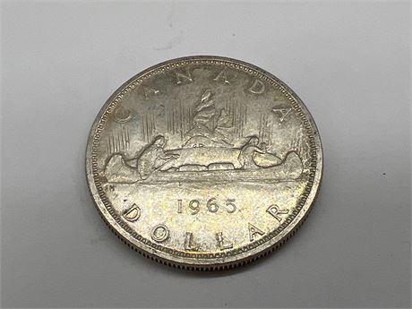 1965 SILVER CANADIAN COIN
