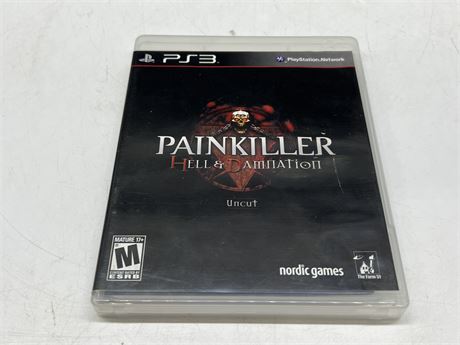 PAINKILLER HELL & DAMNATION - PS3 - EXCELLENT CONDITION