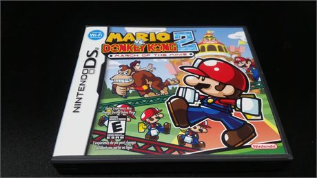 EXCELLENT CONDITION - CIB - MARIO VS DONKEY KONG MARCH OF THE MINIS (DS)