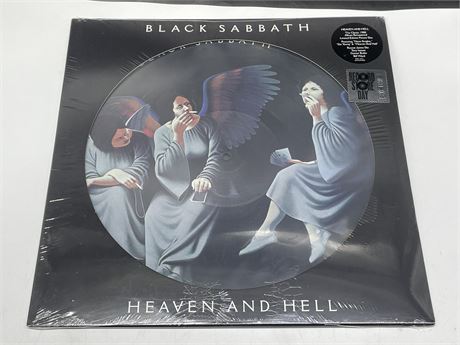 SEALED BLACK SABBATH - HEAVEN AND HELL PICTURE DISC