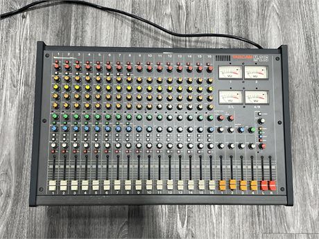 TASCAM M-216 CHANNEL MIXER - LIGHTS UP (25”x15”)
