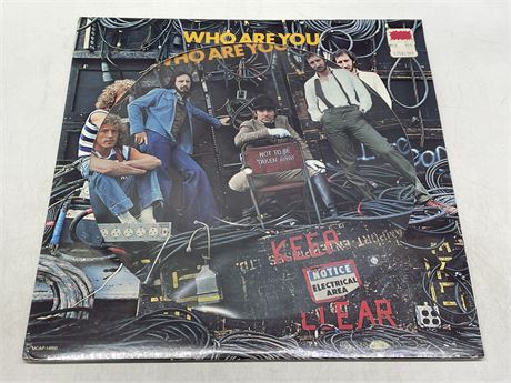RARE SEALED OLD STOCK - THE WHO - WHO ARE YOU PICTURE DISC