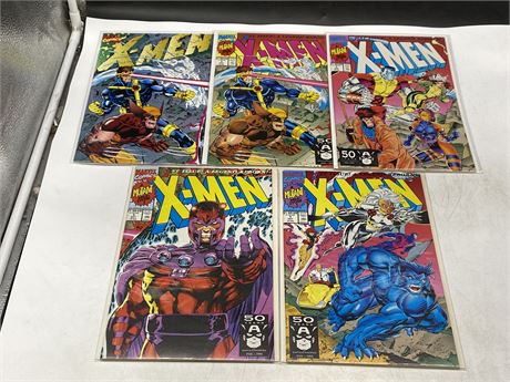 5 X-MEN #1 COMICS (5 COVERS)