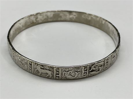 925 STERLING SILVER TAXCO MEXICAN BANGLE