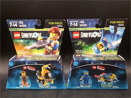 LEGO DIMENSIONS LEGO MOVIE CHARACTER FUN PACKS