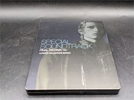 FINAL FANTASY XV - SPECIAL SOUNDTRACK STEELBOOK EDITION