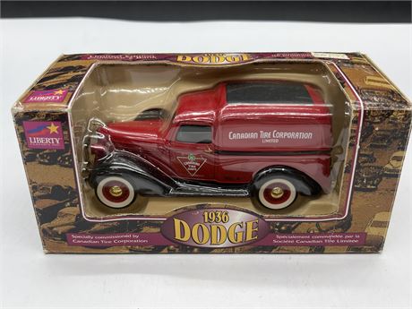LIMITED EDITION CANADIAN TIRE DIECAST IN BOX - 1936 DODGE