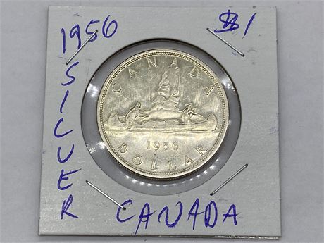 1956 SILVER CANADIAN DOLLAR