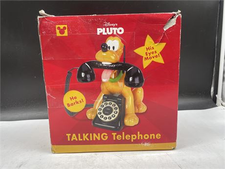 DISNEY PLUTO PHONE TALKING PHONE (LIKE NEW)