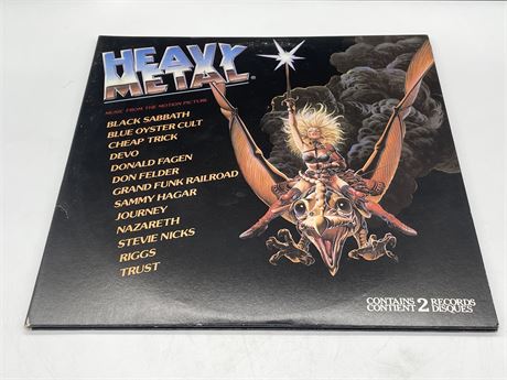 HEAVY METAL - MUSIC FROM THE MOTION PICTURE - VG+