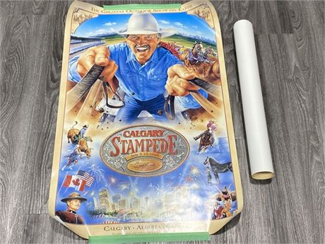 (2) 1998 CALGARY STAMPEDE POSTERS (Identical)