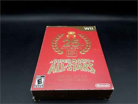 MARIO ALL STARS - 25TH ANNIVERSARY EDITION - VERY GOOD CONDITION - WII