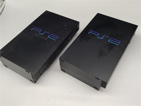 2 PLAYSTATION 2 CONSOLE