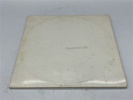 THE BEATLES - GATEFOLD- WHITE ALBUM 2LP - EXCELLENT (E)