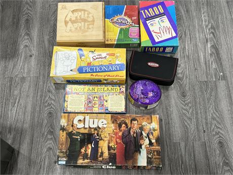 LOT OF BOARD GAMES