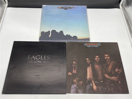 3 EAGLES RECORDS - VG+