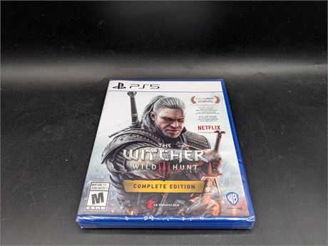 SEALED - WITCHER 3 - PS5