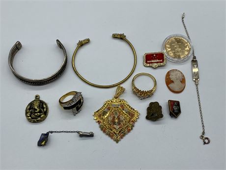 ESTATE JEWELRY MIX 925/OTHER