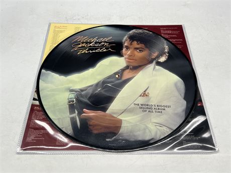 (NEW) MICHAEL JACKSON - THRILLER PICTURE DISC