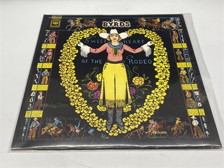 THE BYRDS - SWEET HEART OF THE RODEO - VG (Light sleeve scratching)