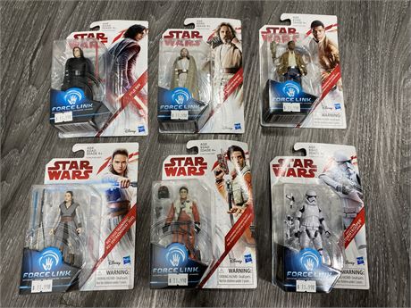 6 NEW STAR WARS COLLECTABLES