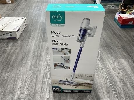 (NEW) EUFY BY ANKER CORDLESS STICK VACUUM RETAIL $399