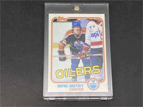 TOPPS GRETZKY 3RD YEAR CARD
