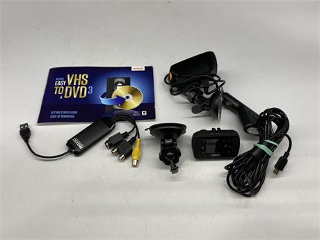 UNIDEN & iQ DASH CAMS & ROXIO VIDEO CAPTURE USB