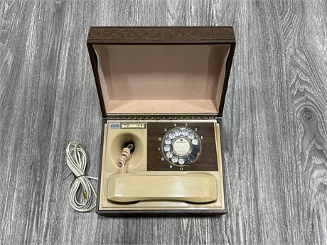 1960’s DESK BOX TELEPHONE (ROTARY)