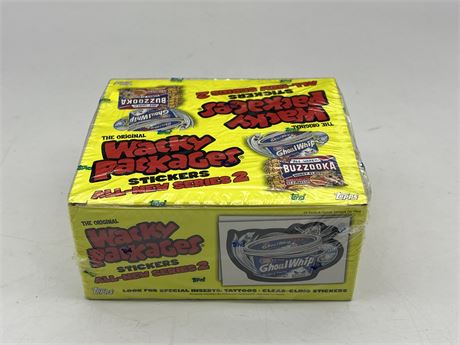 FACTORY SEALED 2005 TOPPS WACKY PACKAGES SERIES 2 BOX