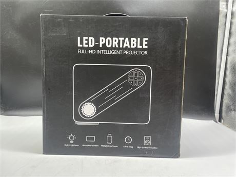 (NEW) LED-PORTABLE FULL-HD INTELLIGENT PROJECTOR