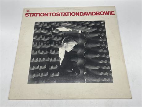 DAVID BOWIE - STATION TO STATION - VG+