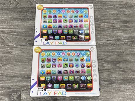 2 NEW PLAY PADS