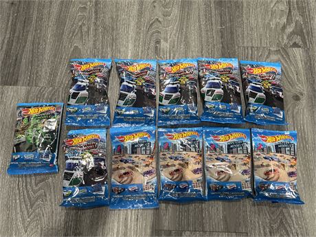 11 HOT WHEELS MYSTERY MODELS INCLUDING CHASE + VHTF CARS