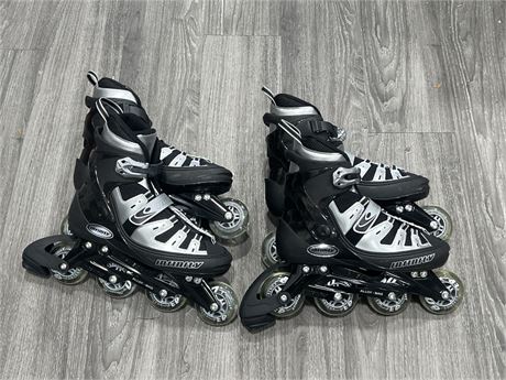 2 NEW PAIRS INFINITY INLINE SKATES - MADE IN ITALY